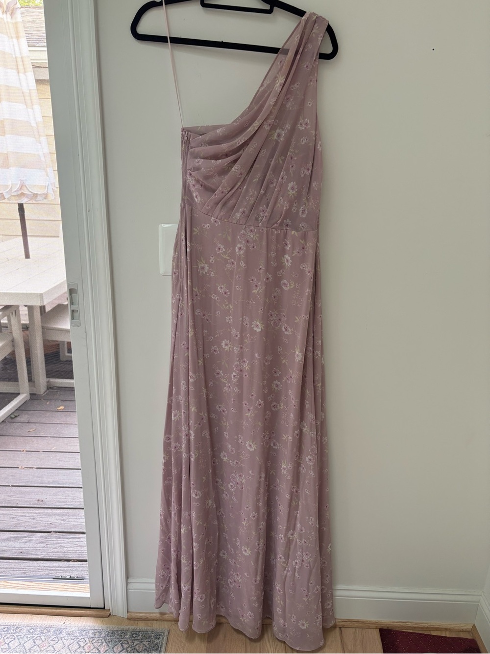 Birdy Grey Kira Chiffon dress in Mauve Floret